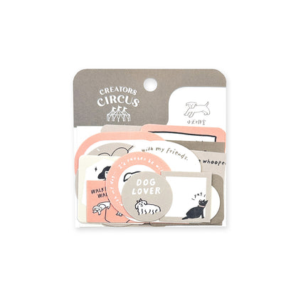 Creators Circus x The Little k9s - Flake Stickers
