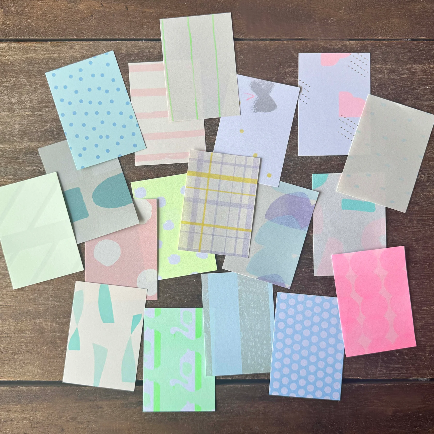 Mizushima IROIRO Memo Pad - Pastel