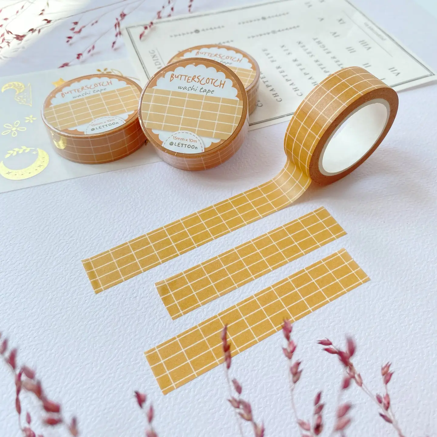 Lettoon Washi Grid Tape