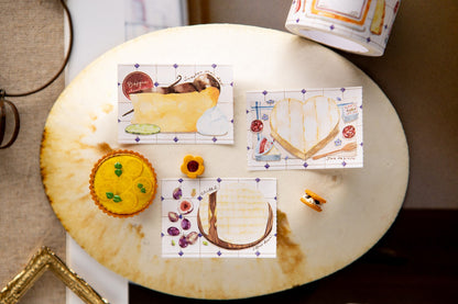 [PRE-ORDER] OURS Studio - Cheese Lover - Sticker Memo Roll