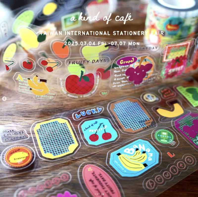 A Kind of Cafe - Fruity Days - PET Tape