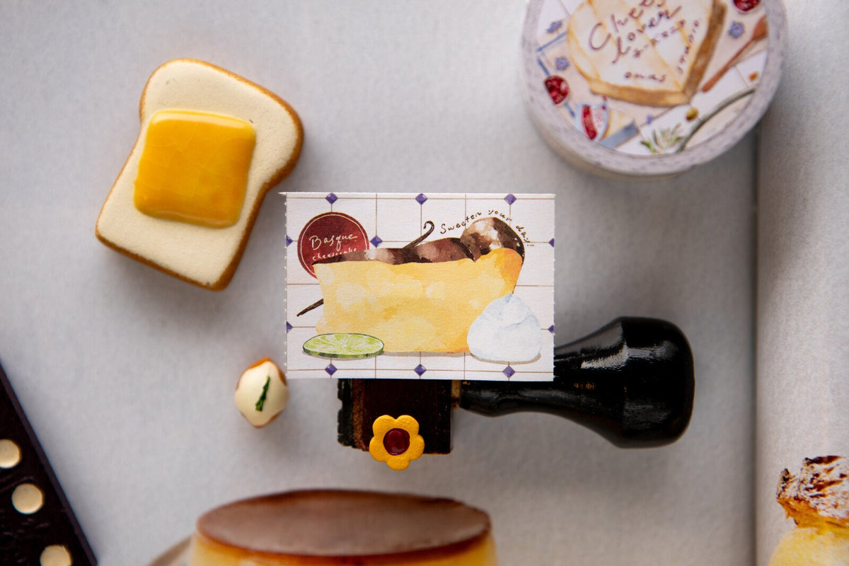 [PRE-ORDER] OURS Studio - Cheese Lover - Sticker Memo Roll