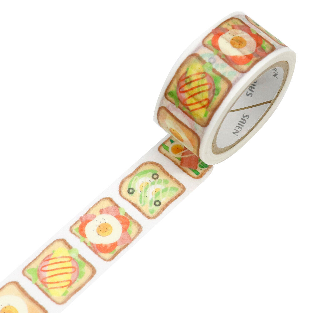 SAIEN Washi Tape - Toast Love