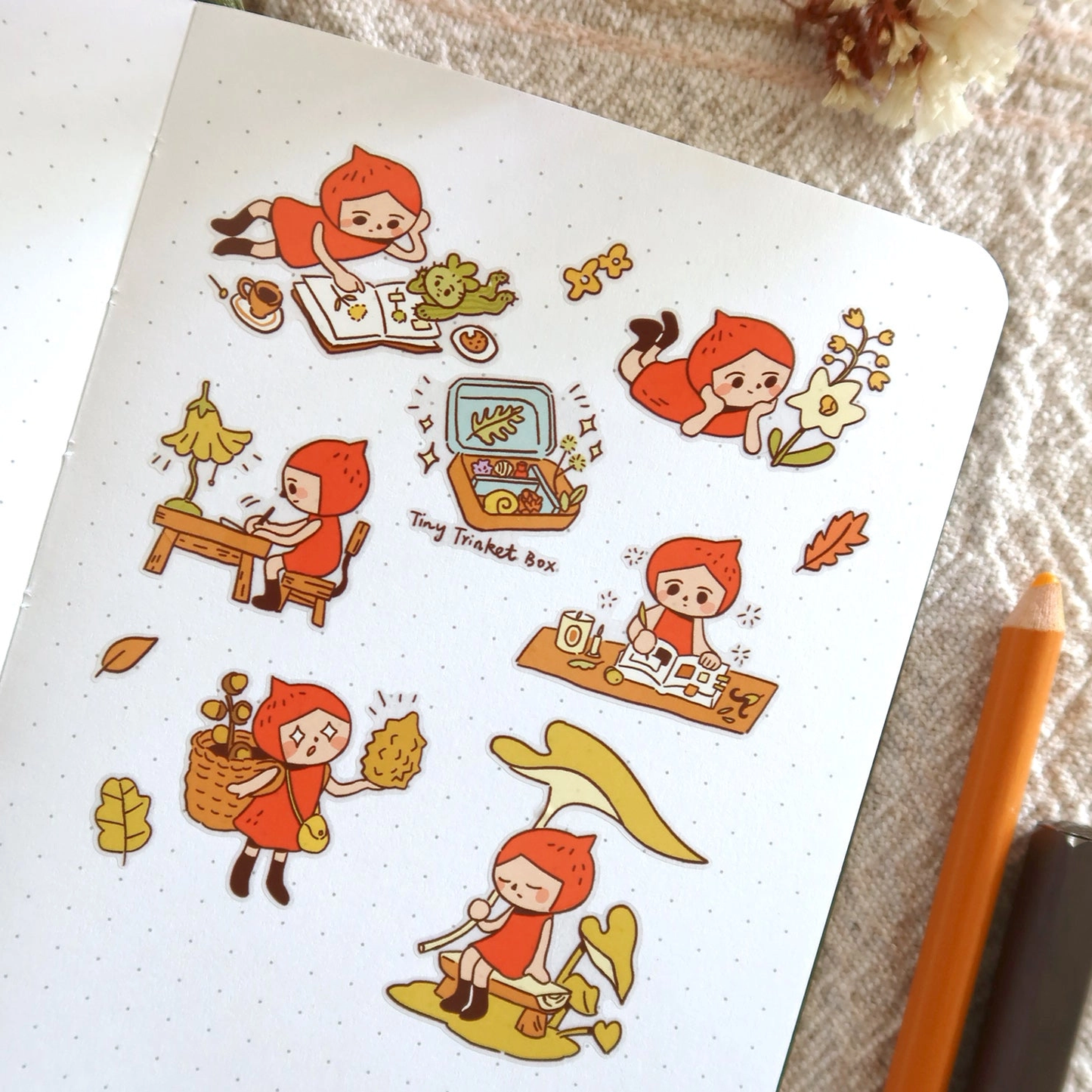 Tiny Kikimo - Tiny Trinkets - Sticker Sheet