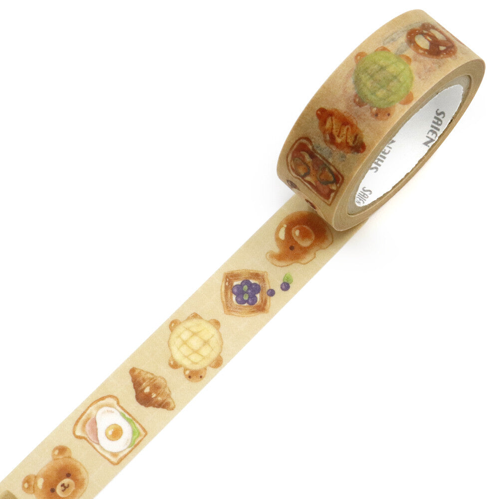 SAIEN Washi Tape - Animal Bread
