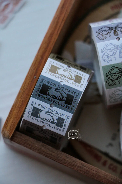LCN Design Studio - I Wish You Many Wonderful Days - Label Stickers
