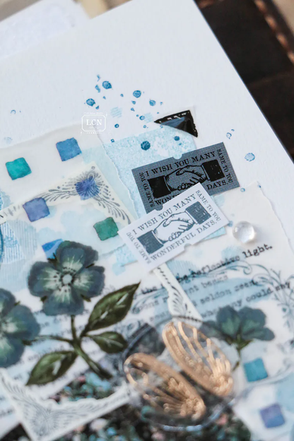 LCN Design Studio - I Wish You Many Wonderful Days - Label Stickers