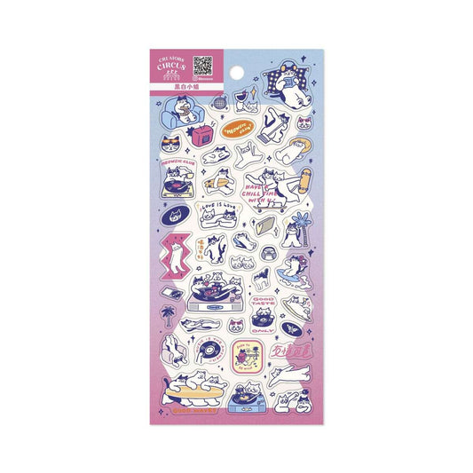 Creators Circus - Meowsic Club - Sticker Sheet