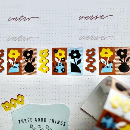 A Kind of Cafe - Sunny Bloom - Label Stickers