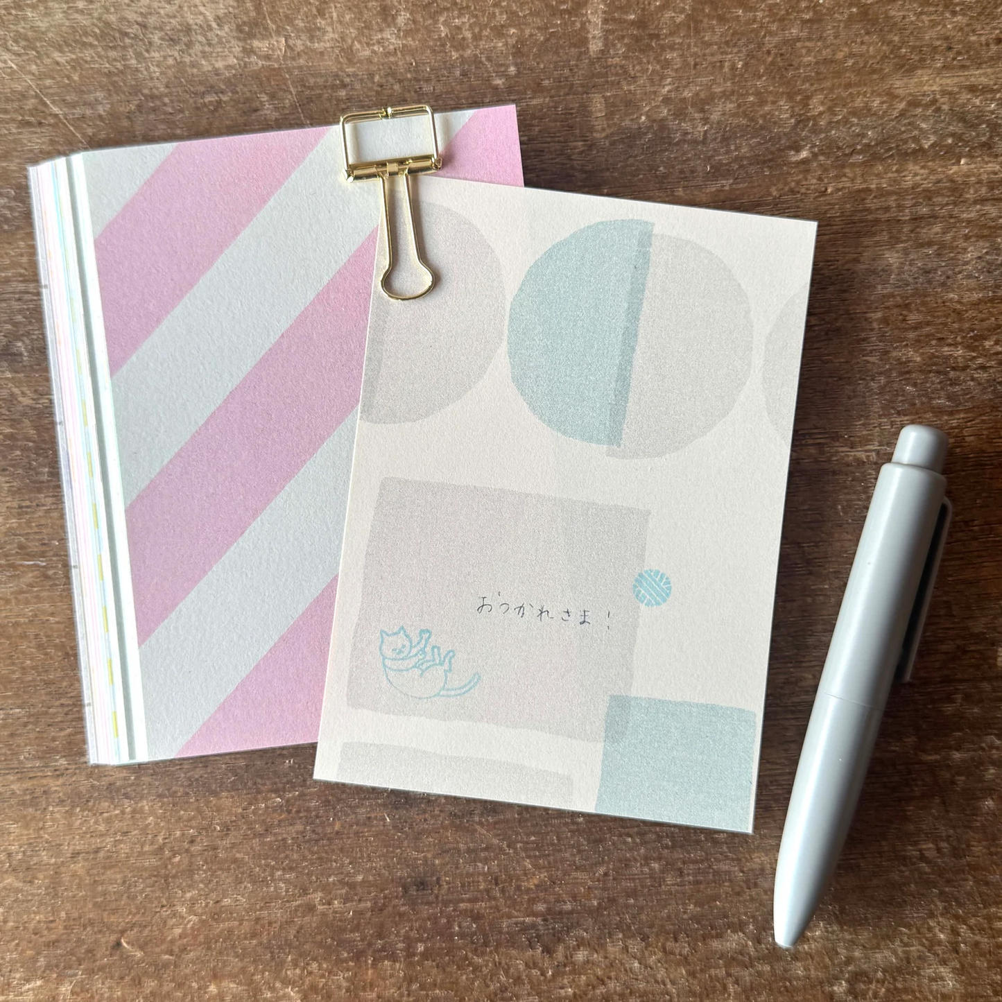 Mizushima IROIRO Memo Pad - Pastel
