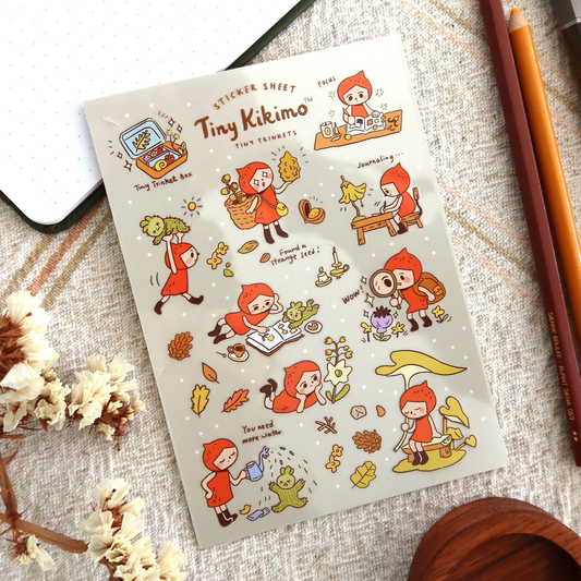 Tiny Kikimo - Tiny Trinkets - Sticker Sheet