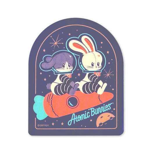Creators Circus - ob1toy - Atomic Bunnies - Vinyl Sticker