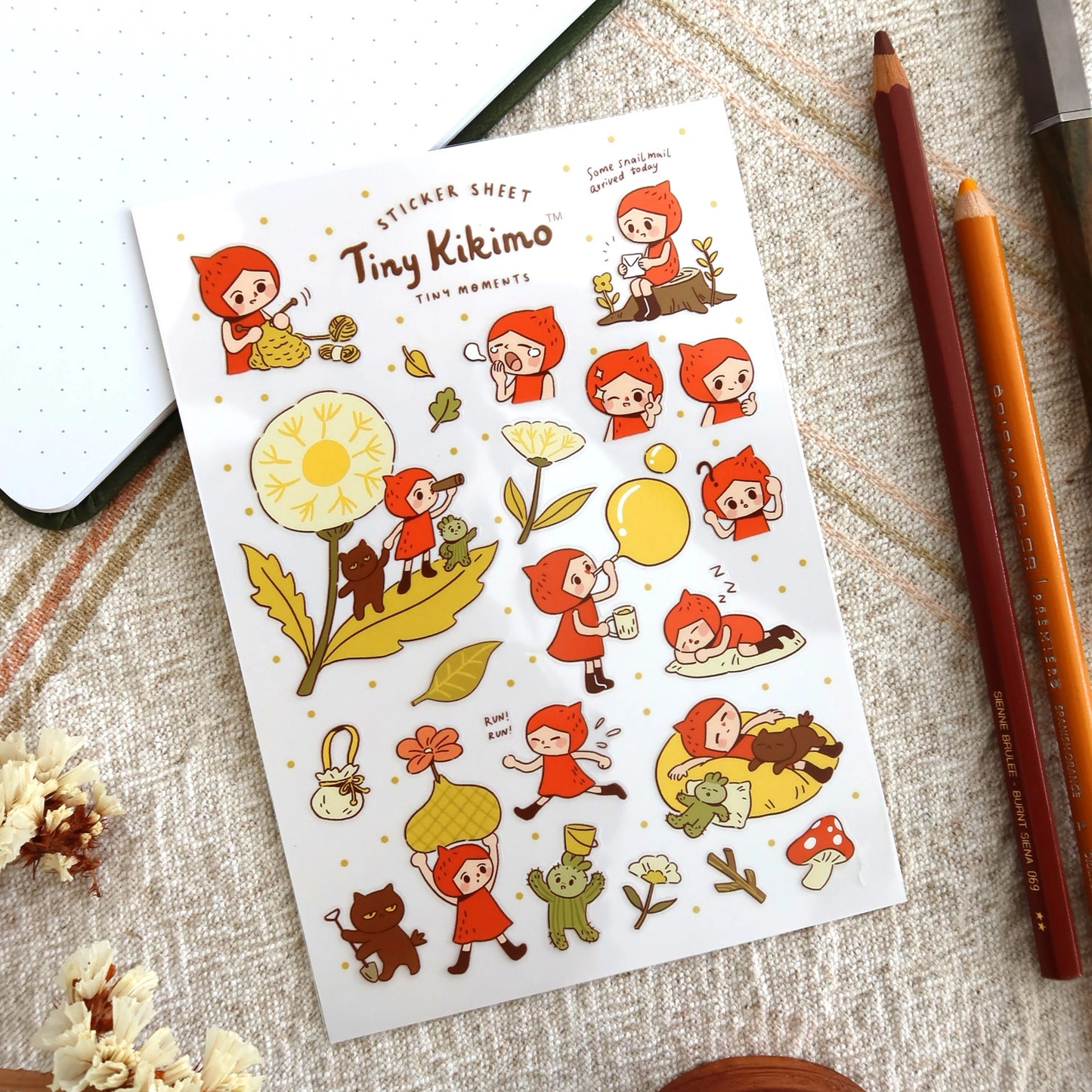 Tiny Kikimo - Tiny Moments - Sticker Sheet