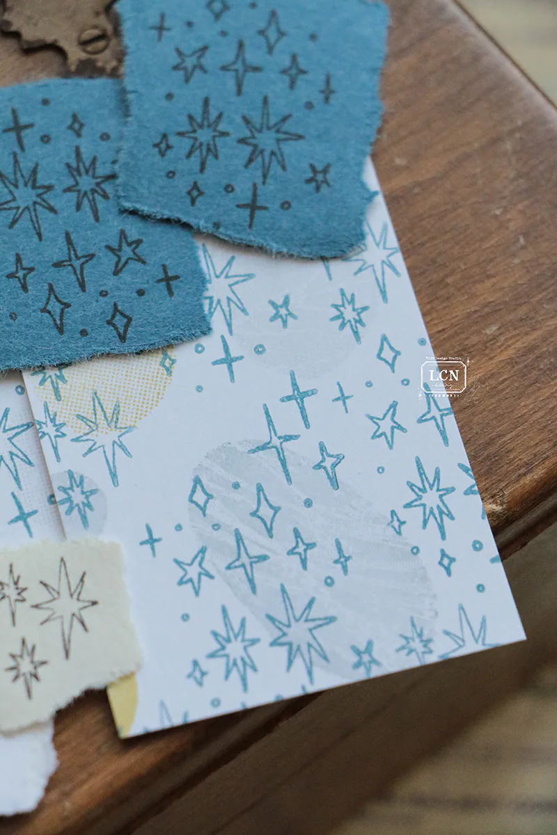 LCN Design Studio - Hand Drawn Stars - Stamp Set