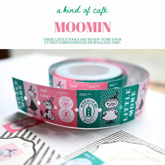 A Kind of Cafe - Moomin Little More - Label Stickers