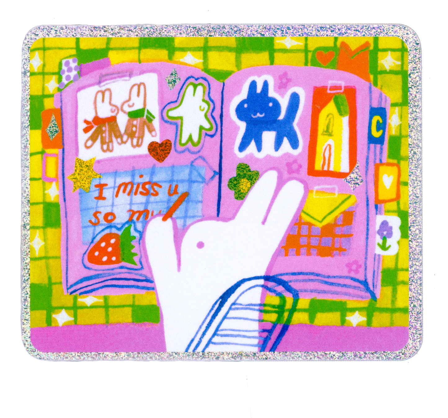 Odd Rabbits - Journaling - Vinyl Sticker