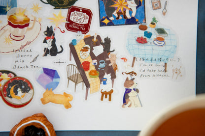 OURS Studio - Tea Room Sleeping Cat - PET Tape