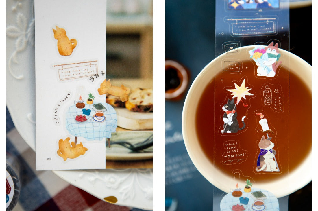 OURS Studio - Tea Room Sleeping Cat - PET Tape