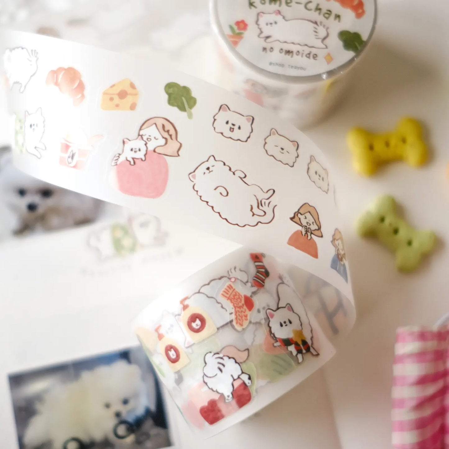 Teayou - Memories with Kome-chan - PET Tape