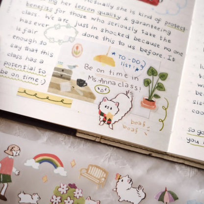 Teayou - Memories with Kome-chan - PET Tape