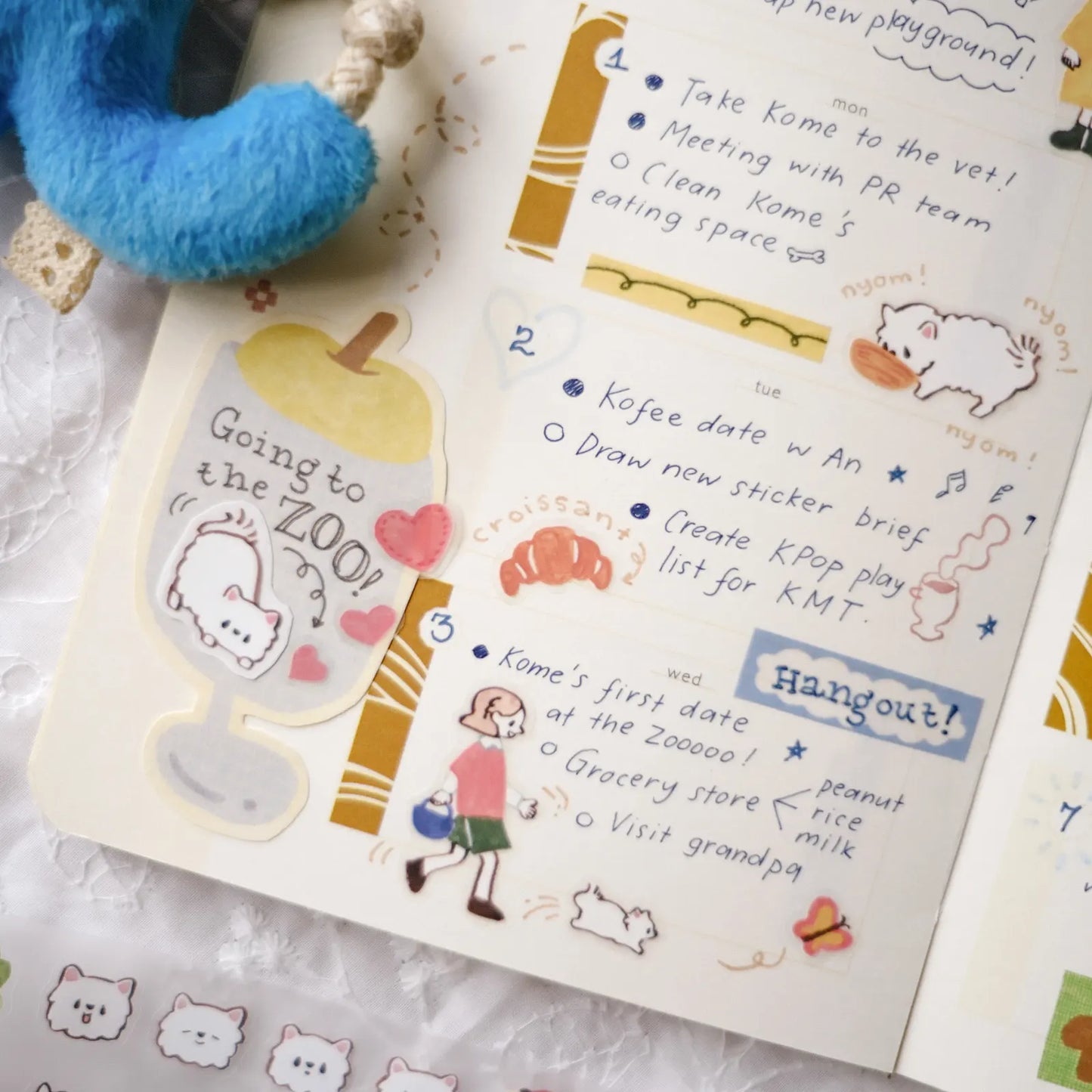 Teayou - Memories with Kome-chan - PET Tape