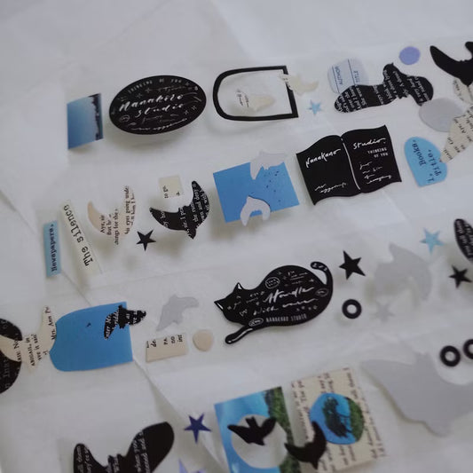 Mr. Eggplants - Paper Birds - PET Tape
