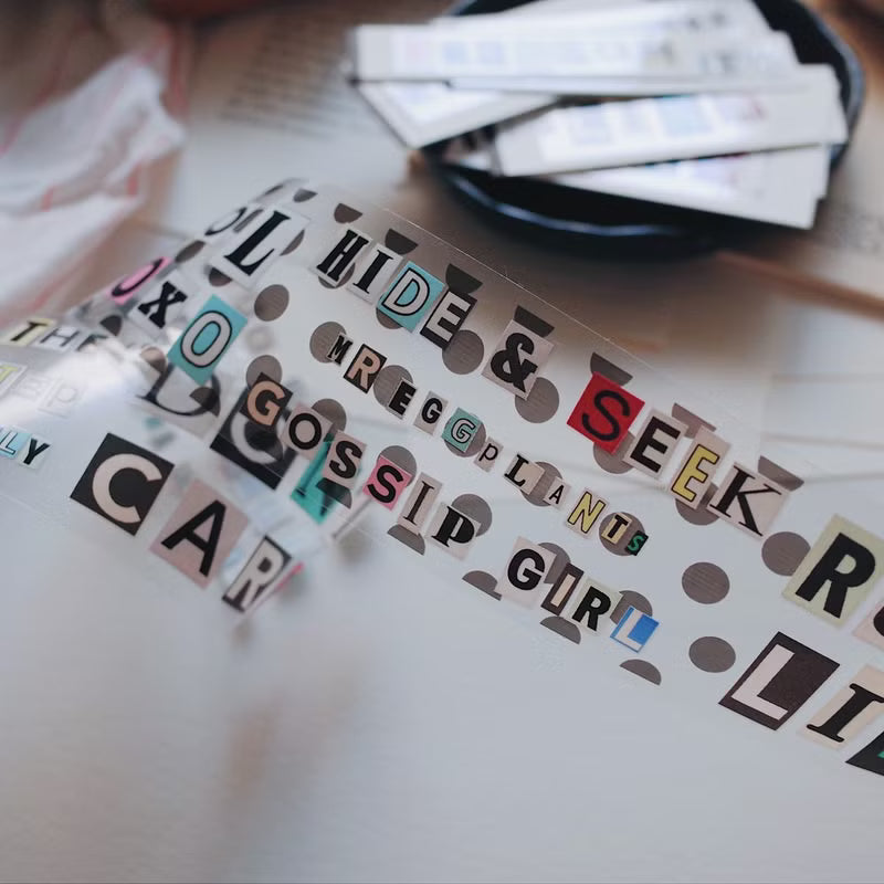 Mr. Eggplants - Words - PET Tape
