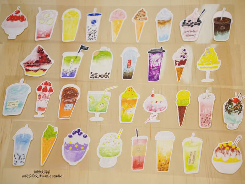 Wanle Studio - Cool Refreshment - Washi Tape