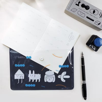 Yohand Studio - Dark Blue Stationery Pouch