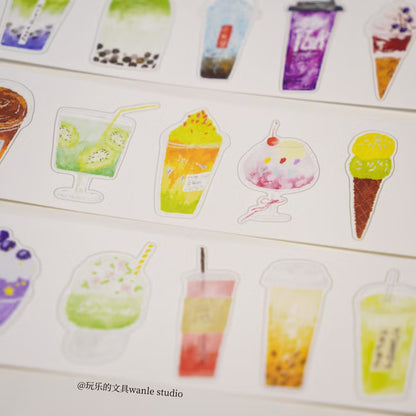 Wanle Studio - Cool Refreshment - Washi Tape