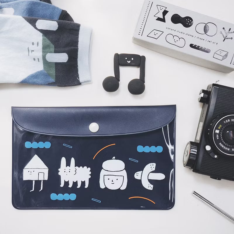 Yohand Studio - Dark Blue Stationery Pouch