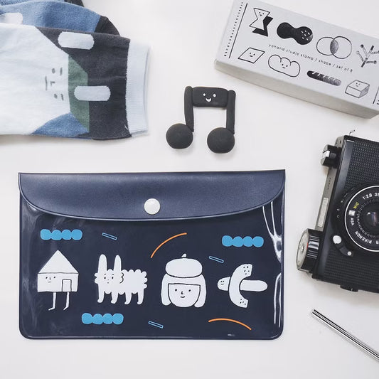 Yohand Studio - Dark Blue Stationery Pouch