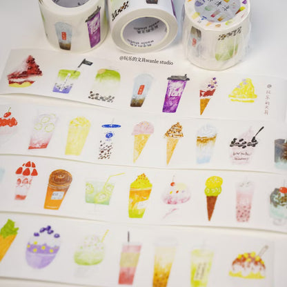 Wanle Studio - Cool Refreshment - Washi Tape