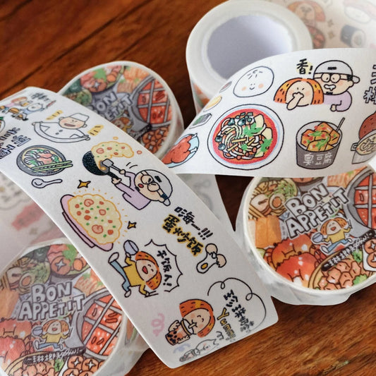 Rin! Studio - Asian Food: Bon Appetite Eastern - Washi Tape