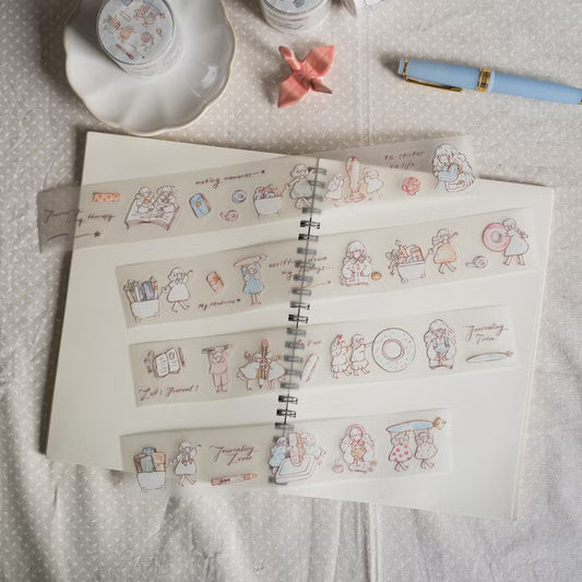 Sho Little Happiness - Stationery Friends - PET Tape